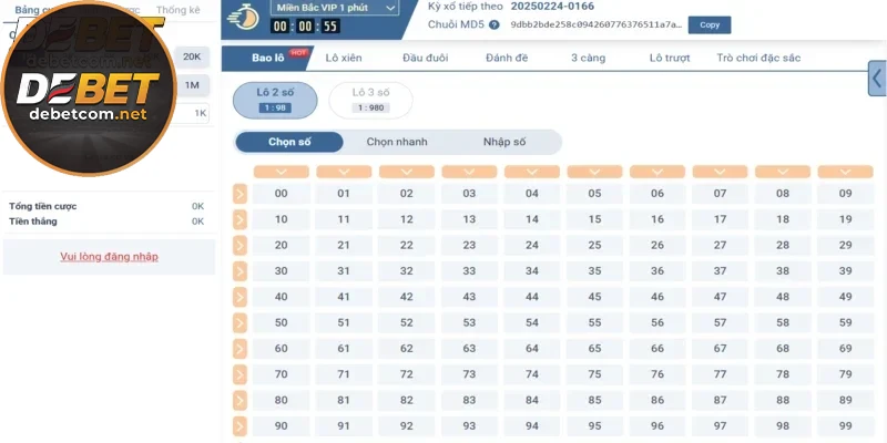 Lựa chọn con số may mắn và gợi thần tài